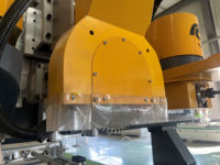 Centre de traitement CNC ATC pour portes, routeur CNC, machine de fraisage, découpe, gravure et perçage de trous de serrure pour panneaux de portes en bois