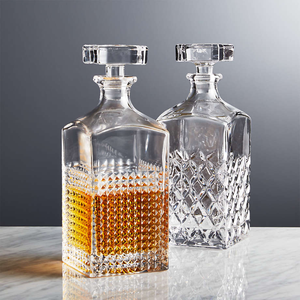 Decantador de Vino de Cristal Transparente de 750 ml, Diseño Clásico, Estilo Transparente, Ecológico, para Fiestas - Product Image 3