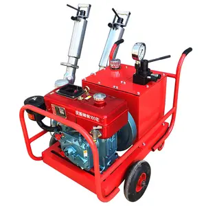 Quarry stone diesel powered hydraulic splitter machine for cracking rock