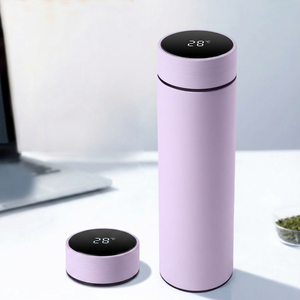 Smart Thermos Cup 304 Stainless Steel Vacuum Insulated With <b>Temperature</b> Display Rechargeable For All Users <b>Temperature</b> Display - Product Image 1
