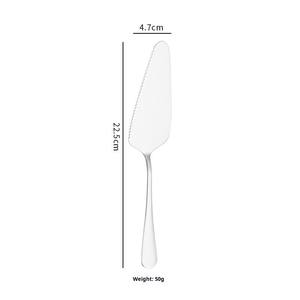 Ensemble de spatules à pizza et de trancheurs à pain en métal noir robuste pour la restauration commerciale - Product Image 3