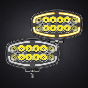 ไฟ LED 9 นิ้วสำหรับงานเสริม ทนทานต่อแรงกระแทก <span class=keywords><strong>12V</strong></span> 24V IP67 กันน้ำ สว่างมาก สำหรับรถบรรทุก รถ SUV รถตู้ รถขับเคลื่อน 4 ล้อ รถออฟโรด - Product Image 2