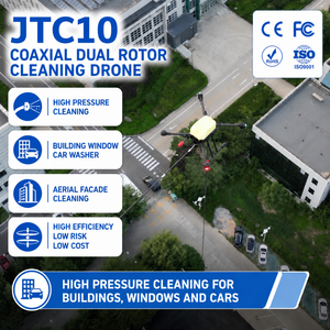 Drone de nettoyage haute pression UAV à pulvérisation ciblée pour la maintenance des stations électriques et le nettoyage intelligent des fenêtres de bâtiments de grande hauteur - Product Image 1