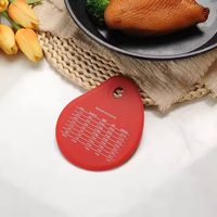 Coupe-pâte en silicone antiadhésif, spatule à farine, outils de pâtisserie, découpeur de pâte