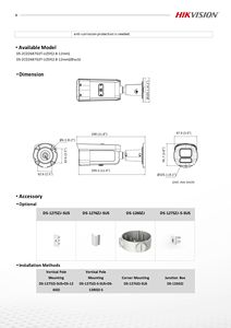 كاميرا شبكة IP ذكية هجينة من هيكفيجن طراز DS-2CD2687G3T-LIZSY بدقة 8 ميجابكسل مع تقنية ColorVu3.0 وAcuSense وعدسة متغيرة البؤرة 2.8-12 مم وتقنية PoE - Product Image 6