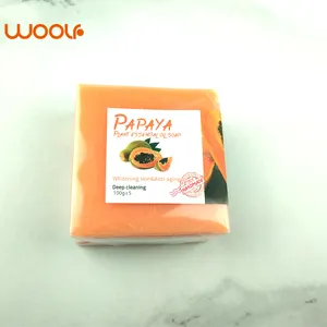 Jabón de cúrcuma, hecho con ingredientes naturales y orgánicos para cara y cuerpo