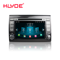 Pour Fiat 7' Android Bravo (198) 2007-2014 Système multimédia de voiture Carplay GPS WIFI Radio Stéréo Lecteur DVD de voiture