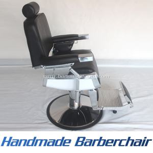Sillón de Barbería Moderno y Cómodo de Cuero PU de Lujo con Funciones Ajustables, Capacidad de 300 kg para Hombres - Product Image 3