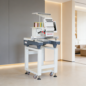 Máquina de Bordar Industrial Computarizada MYSEW MJS1201/1501 de Alta Velocidad, Nueva, de Una Cabeza y 12 Agujas - Product Image 1