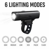 Vente en gros de phares de vélo rechargeables de type C super lumineux, étanches IP66, phare avant LED, lumière de guidon, lampe de vélo LED VTT