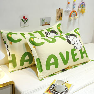 Federa per Cuscino in <span class=keywords><strong>Cotone</strong></span> Personalizzata per Hotel, Design in <span class=keywords><strong>Raso</strong></span> <span class=keywords><strong>di</strong></span> Alta Qualità, Morbida sulla Pelle, Bianca - Product Image 5