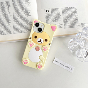<span class=keywords><strong>Coque</strong></span> en silicone souple 3D motif ours <span class=keywords><strong>kawaii</strong></span> pour <span class=keywords><strong>iPhone</strong></span> 17 16 15 14 13 12 Mini 11 Pro X XS Max XR 6 6S 7 8 Plus <span class=keywords><strong>SE</strong></span> - Product Image 3