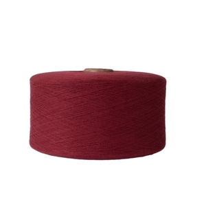 Factory Wholesale OE <b>Recycled</b> Cotton <b>Yarn</b> 21/1 Combed Blended Sock <b>Yarn</b> Fancy Dyed Pattern for Knitting - Product Image 1