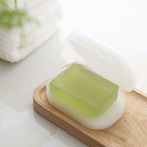 Handmade Creative Square Transparent Dish Aerobic Sponge Holders Absorbent Plastic Surface for Bathroom Face Soap - Product Image 3