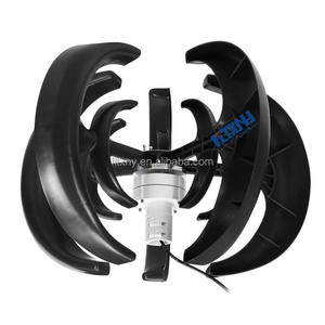 Precio de Turbina Eólica de 1kw 24v en Karachi, Turbinas Eólicas de Doble Aspa, Sistema de Turbina Eólica para el Hogar - Product Image 1