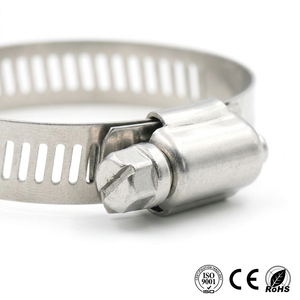 Abrazadera de manguera marina W4 de acero inoxidable 304 tipo americano, abrazadera de tubo ajustable con tornillo sin fin, sujetador de alta resistencia para barcos y embarcaciones - Product Image 4