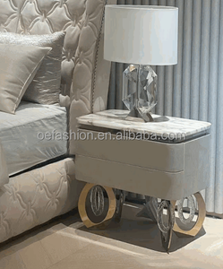 OE-FASHION italiano post letto pesante queen size imbottito king mobili camera da letto in vera pelle king <span class=keywords><strong>smart</strong></span> letto di lusso moderno letto - Product Image 3