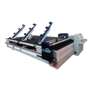 Multi function glass processing machine 3826 CNC automatic glass cutting table with loading arms