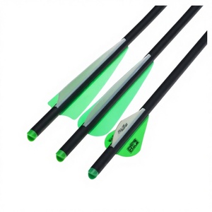 Flecha de carbono mixto para ballesta, diámetro interior 7.6mm, diámetro exterior 8.8mm, cola en forma de media luna, flecha corta para práctica de tiro con arco al aire libre - Product Image 6