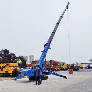 รถเครนแมงมุมแบบยืดหดได้ขนาดเล็ก พกพาสะดวก ใช้ได้ทั้งภายในและภายนอกอาคาร รับน้ำหนัก 2 ตัน 5 ตัน 8 ตัน - Product Image 6