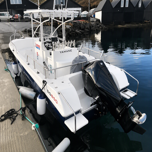 Barca da Pesca in Vetroresina Antirollio Stabile con Scafo Largo da 8,5m per Pesca d'Altura e Pesca in Acque Profonde - Product Image 3