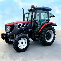 Mini-tracteur agricole 4x4 homologué CE EPA, moteur à essence, machine agricole pour l'entretien horticole et l'assistance à la récolte