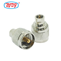 Adaptateur coaxial RF en laiton UHF mâle PL259 vers FME mâle, connecteurs convertisseurs, fourni par l'usine