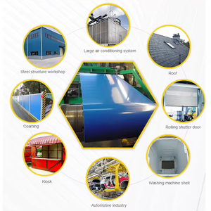 Bobina de acero galvanizado Bobina de acero prepintada Calibre 20 dx51d z100 PPGI Bobina de acero GI recubierta de color - Product Image 5