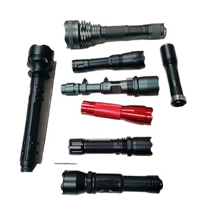 Oem ODM nhà sản xuất tùy chỉnh máy gia công CNC hình dạng bộ phận kim loại nhôm Led zoom đèn pin thép không gỉ chuốt - Product Image 1