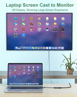 Nuevo Adaptador USB 3.0 a HDMI Xput con Cable Corto, 4K 60Hz, Plug and Play, Conversor de Video para Monitor, Proyector y Hardware