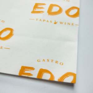 Papel Especial para Envolver Hamburguesas, Pan y Pasteles, Impreso Personalizado, con Revestimiento de Cera de Grado Alimenticio, Resistente a la Grasa - Product Image 5