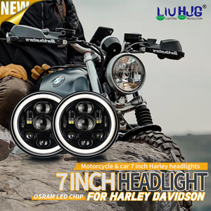 Faros Delanteros LED, Accesorios Jk, Luces Halo para Jeep Wrangler, Faro LED Jk Unlimited <span class=keywords><strong>Rubicon</strong></span> Sport - Product Image 2