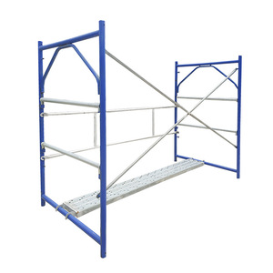 Plataforma de Andamio de Acero y Aluminio Ajustable y Móvil, Moderna, de Alta Resistencia, Capacidad de Carga de 500 kg, Multiusos para Almacenamiento de Carga - Product Image 3