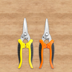 Tijeras Industriales de Acero Inoxidable con Mango de Agarre Suave, Multifuncionales para Bricolaje, Cableado Eléctrico y Sastrería - Product Image 5