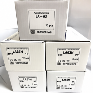 Interruptor Automático Miniatura (MCB) Original LS Electric LA63N, Interruptor <span class=keywords><strong>de</strong></span> Aire 1P 2P 3P 4P Curva B C D 6-63A 6kA 230-415V CA, Riel DIN - Product Image 6
