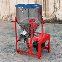 Mélangeur d'aliments électriques compact 2026 pour volailles et bétail, capacité 50-500 kg/h, moteur en cuivre pur, acier durable