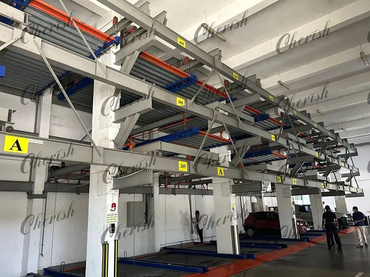 Vertikales automatisches Auto Smart Parking Autopark Puzzle Parks ystem Fahrzeugs tapler