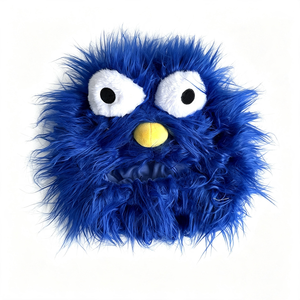Funda <span class=keywords><strong>de</strong></span> Casco <span class=keywords><strong>de</strong></span> Invierno Anti-UV <span class=keywords><strong>de</strong></span> Peluche Azul con Diseño <span class=keywords><strong>de</strong></span> Monstruo para Motociclismo, Fiestas, Cosplay y Decoración Personalizada - ¡Venta Caliente Transfronteriza! - Product Image 6