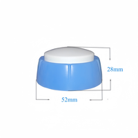 Usine vente 4 couleurs bouton d'enregistrement vocal boutons de chien pour la communication buzzer communiquant jouet de formation pour animaux de compagnie