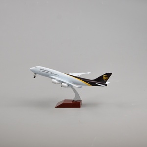 Avión de Metal <span class=keywords><strong>Boeing</strong></span> <span class=keywords><strong>747</strong></span> de 20 cm, Modelo de Avión de Logística UPS, Juguete de Regalo - Product Image 1