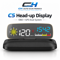 14,3 cm Breitbild-Auto-HUD, Schwebende Stereobildgebung, OBD2 GPS Dual-System & Bluetooth APP Navigation mit Kompass-Synchronisierung
