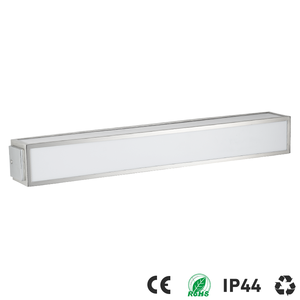 Modern Matte Chrome 3-Color Temperature High CRI 80 <b>LED</b> Bath <b>Mirror</b> Wall Light with <b>Vanity</b> Lighting for Bathroom - Product Image 4