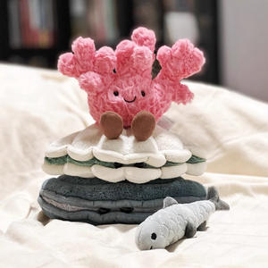 EZBABY Jc été noix de coco citron poupée plantes en <span class=keywords><strong>peluche</strong></span> série marine pour BROS brun tung arbre PP coton rempli jeunesse (15-35 ans) - Product Image 4