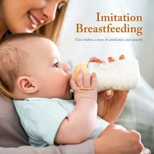 ขวดป้อนนมแบบใสสำหรับเด็กวัสดุ PP ปราศจาก BPA ขวดป้อนนมมีลวดลายสินค้าใหม่ - Product Image 6