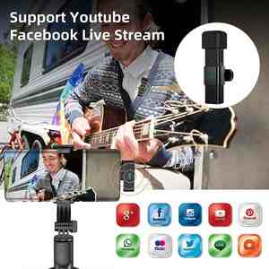 Micrófono Lavalier Inalámbrico 2.4G con Conector USB-C Personalizable, Alcance de 30-50M, Batería de 100mAh, 6 Horas de Funcionamiento, 12 Meses de Garantía - Product Image 5