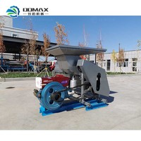 Équipement mobile d'extraction de graines de citrouille, machine séparatrice de graines de citrouille entraînée par la prise de force du tracteur