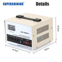 Personnalisé AVR-1000VA Ac Régulateur De Tension entièrement Automatique pour la maison