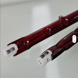 Honeyfly xoắn ốc duy nhất 1000W/1300W IR <span class=keywords><strong>Halogen</strong></span> đèn 254mm R7S IR thạch anh thủy tinh nóng 220V khô <span class=keywords><strong>Ruby</strong></span> 85 CRI 360 Chùm - Product Image 4