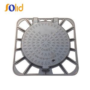 제조 EN124 클래스 D400 F900 850x850 600dia 광장 맨홀 커버 잠금 시스템 - Product Image 3