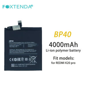 Meistverkaufter Foxtenda BP40 4000mAh Wiederaufladbarer Li-Ionen-Polymer-Akku für REDMI K20 Pro Mobiltelefon auf Lager - Product Image 2